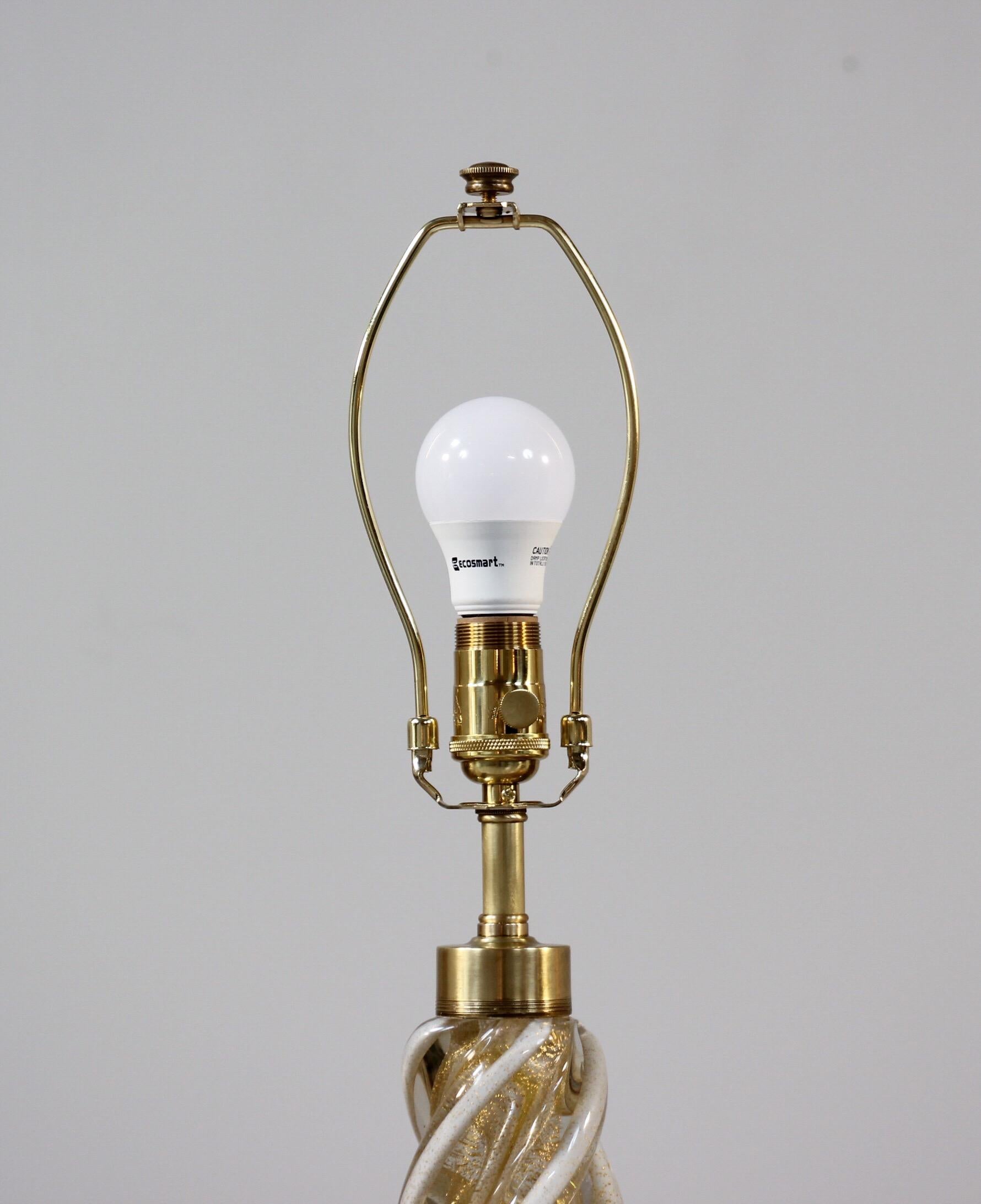 Italian 1960s Murano Glass Lamps by Seguso