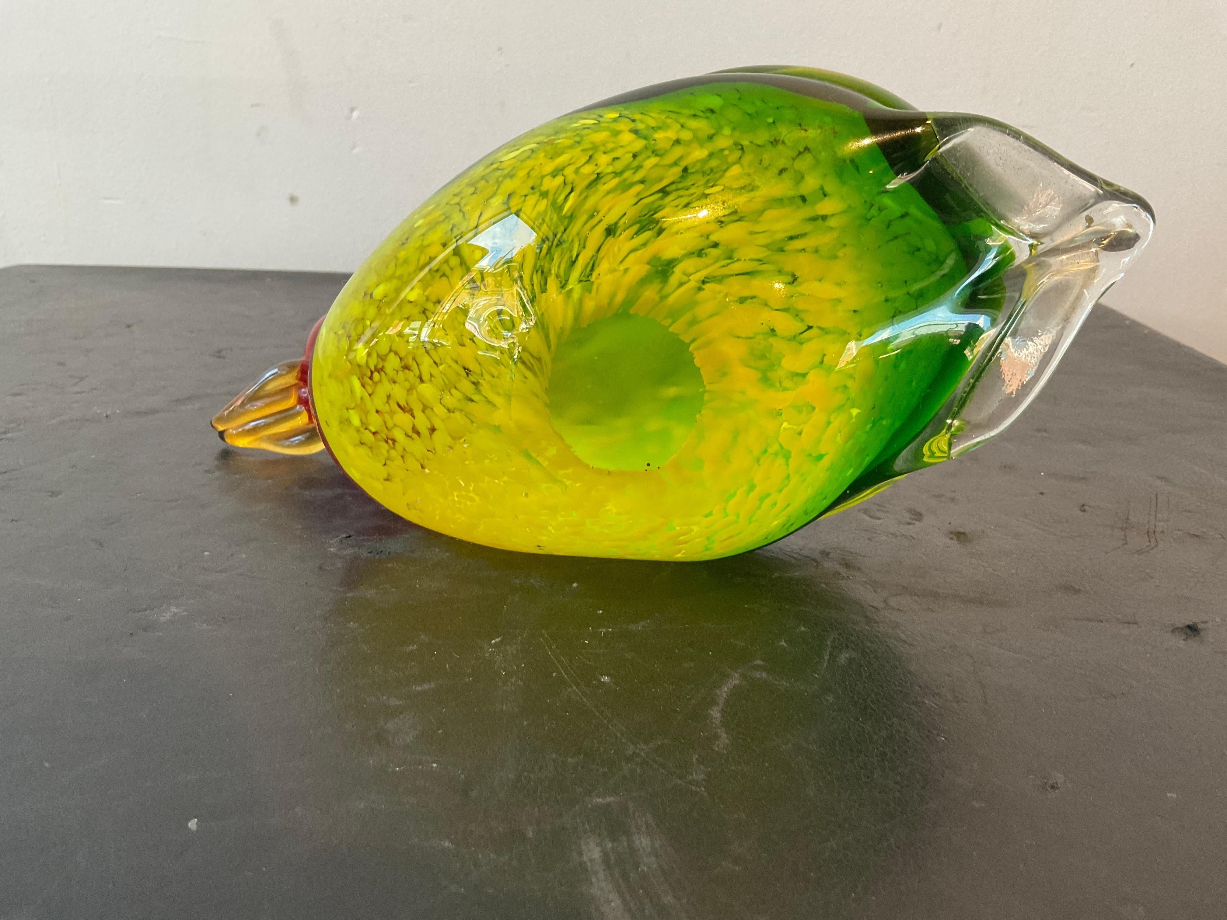 1960s Murano Glass Mallard Duck For Sale 4