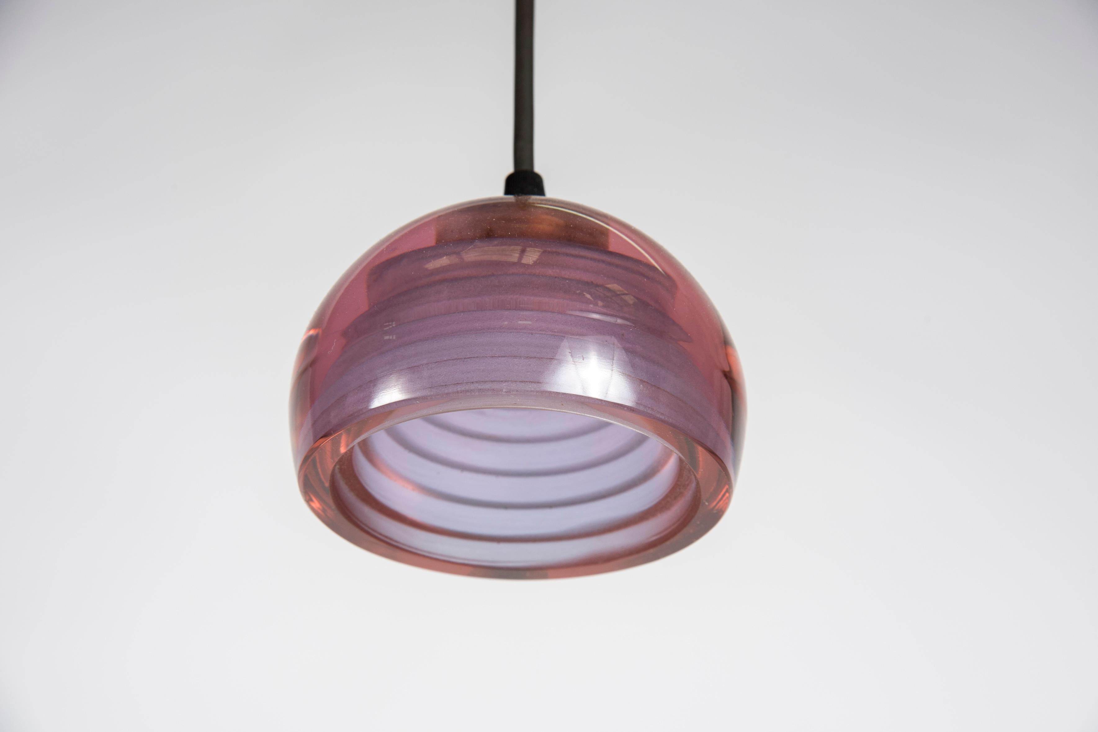 Mid-20th Century 1960s Murano Glass Pendant by Archimede Seguso For Sale