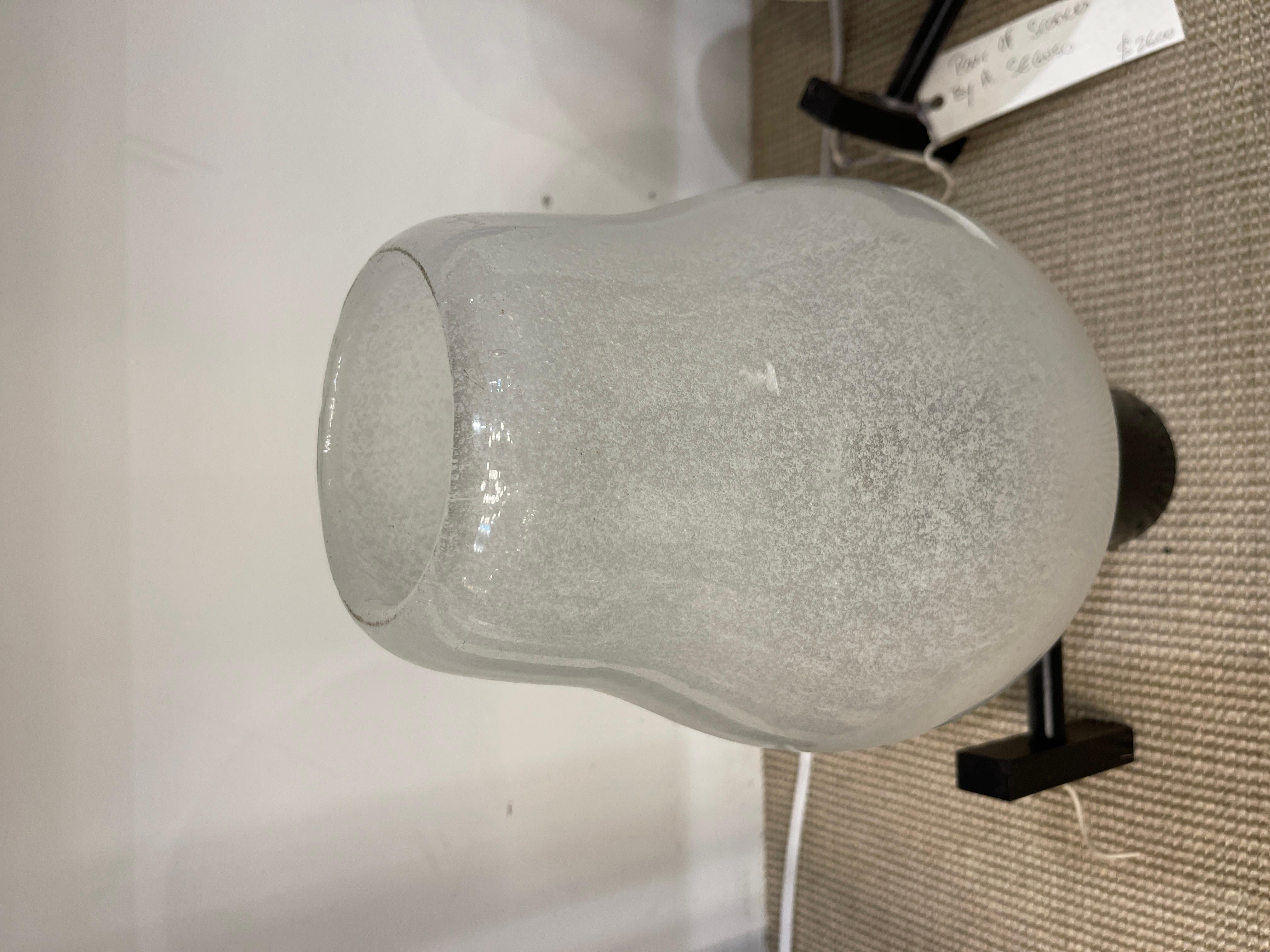 Apliques de cristal de Murano de los años 60 de Gino Cenedese Italiano en venta