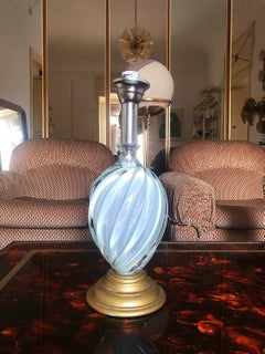 1960s Murano Glass Table Lamp by Barovier & Toso