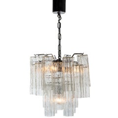 Lustre Tronchi en verre de Murano des années 1960 par Venini