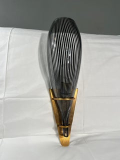 1960s Murano Glass Wall Lamp Attributable to Glassmaker Lucio Zanetti