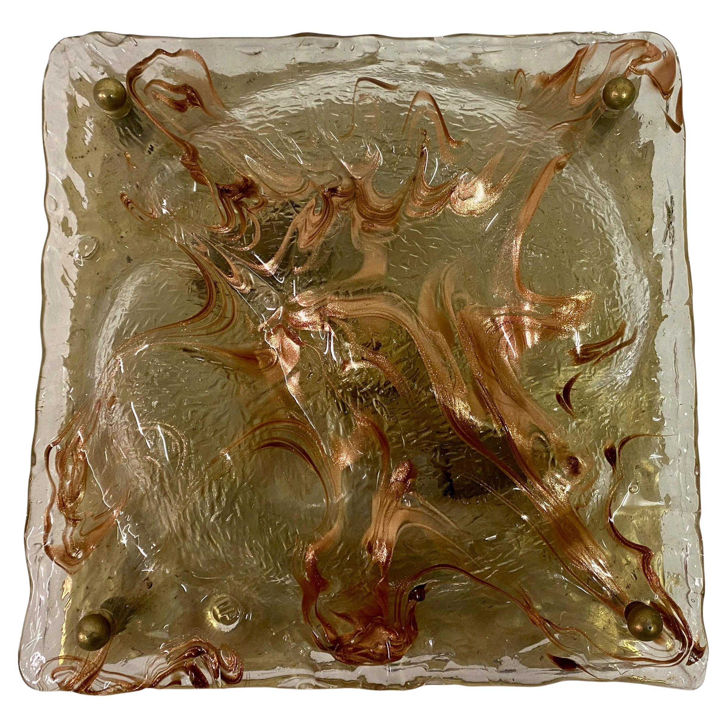 Applique en verre de Murano des années 1960 par La Murrina
