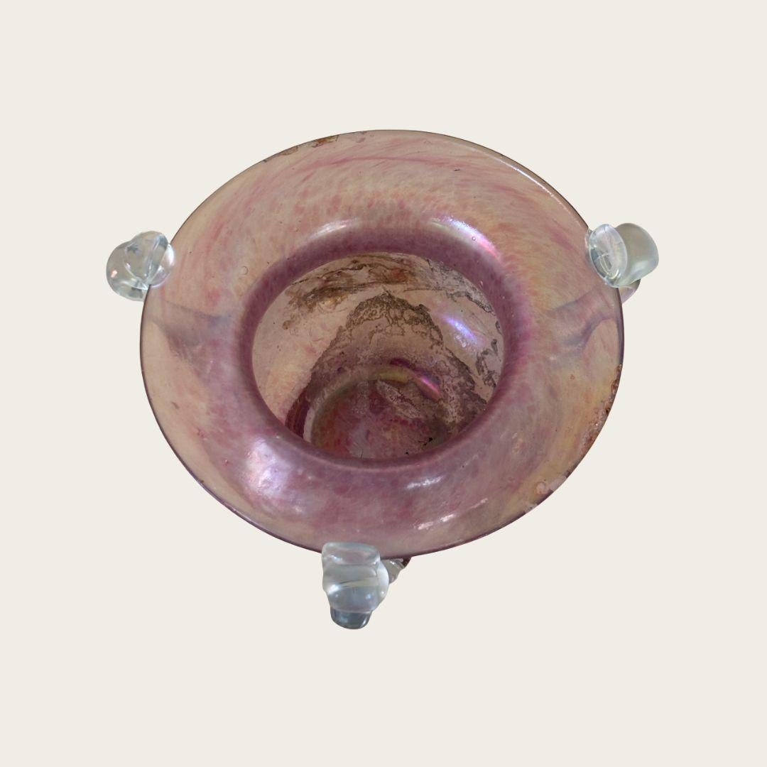 Italiano Ciotola in vetro soffiato a mano di Murano del 1960 in vendita