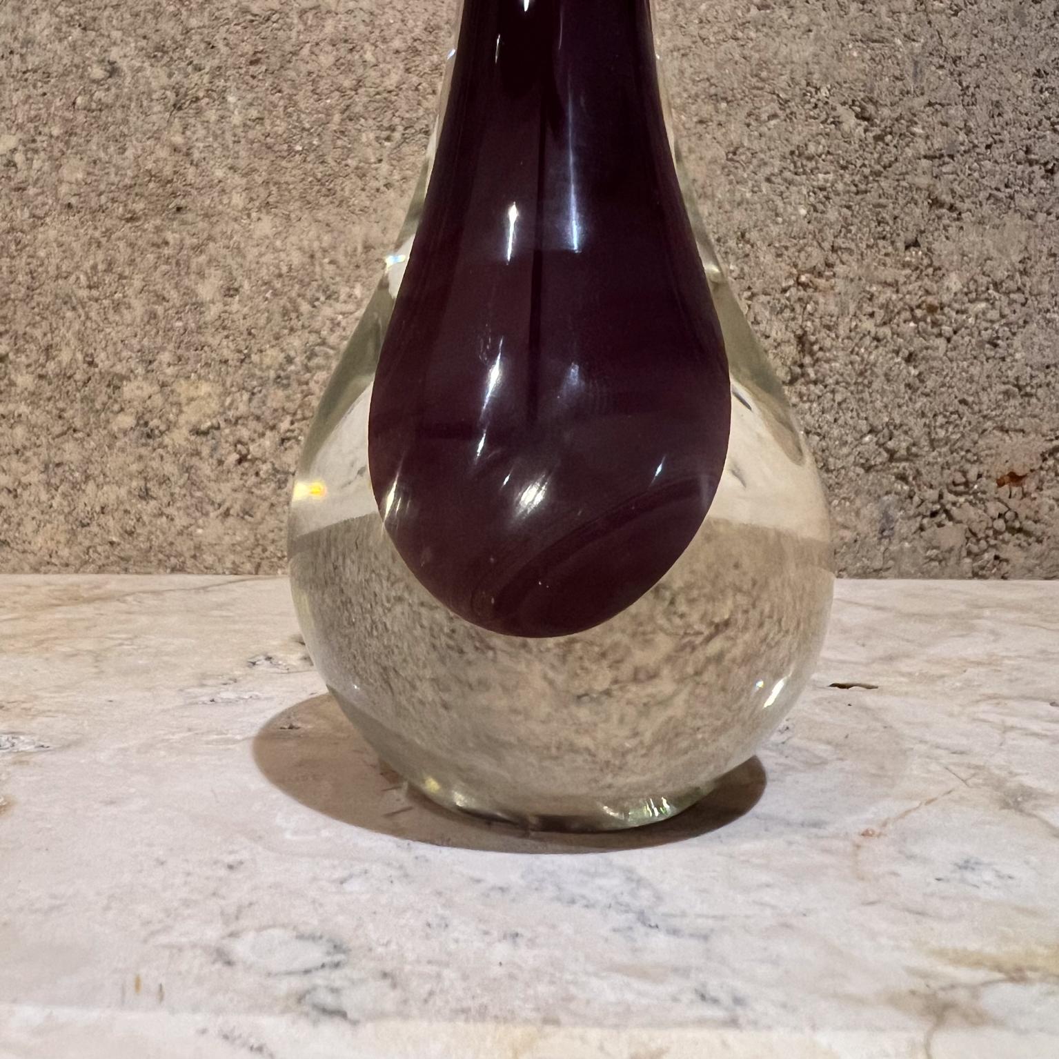 1960s Murano Vase Style Flavio Poli Submerged Art Glass For Sale 4