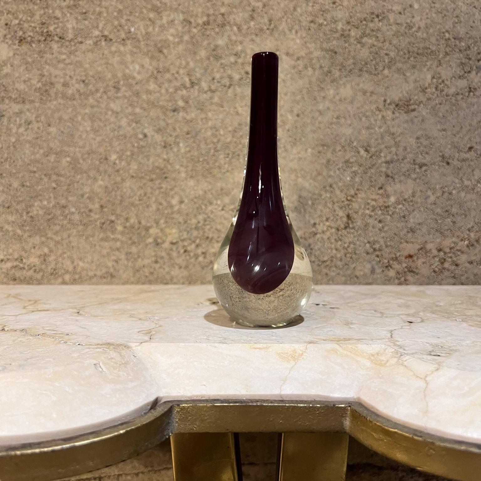 1960s Murano Vase Style Flavio Poli Submerged Art Glass For Sale 2