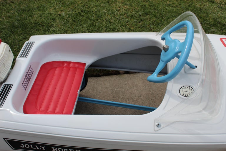 1960's Murray Jolly Rogers Pedal Car / Boat with Original Motor For