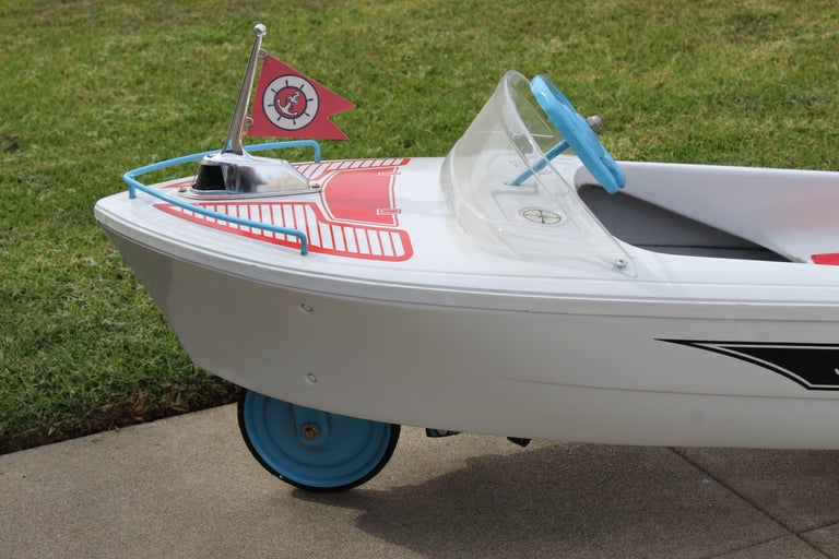 1960's Murray Jolly Rogers Pedal Car / Boat with Original Motor For