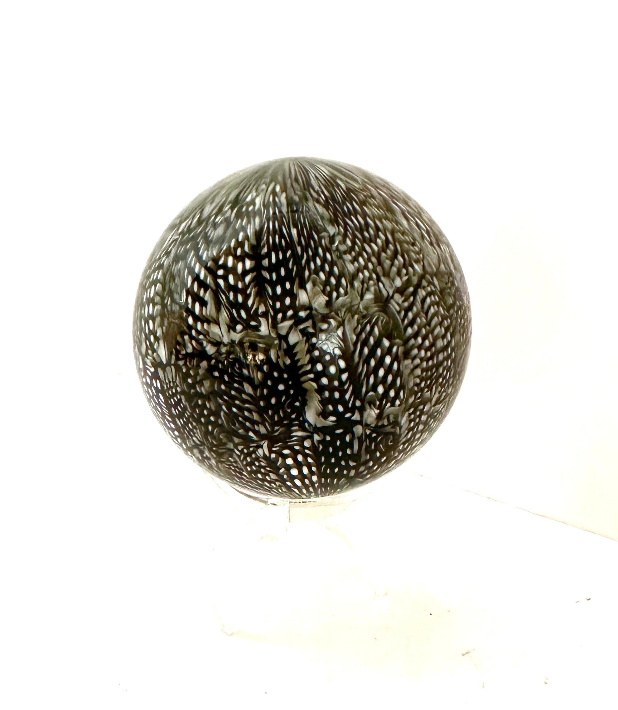 Mid-20th Century 1960’s Murrine Venini Ball by Lodovico Diaz De Santillana For Sale