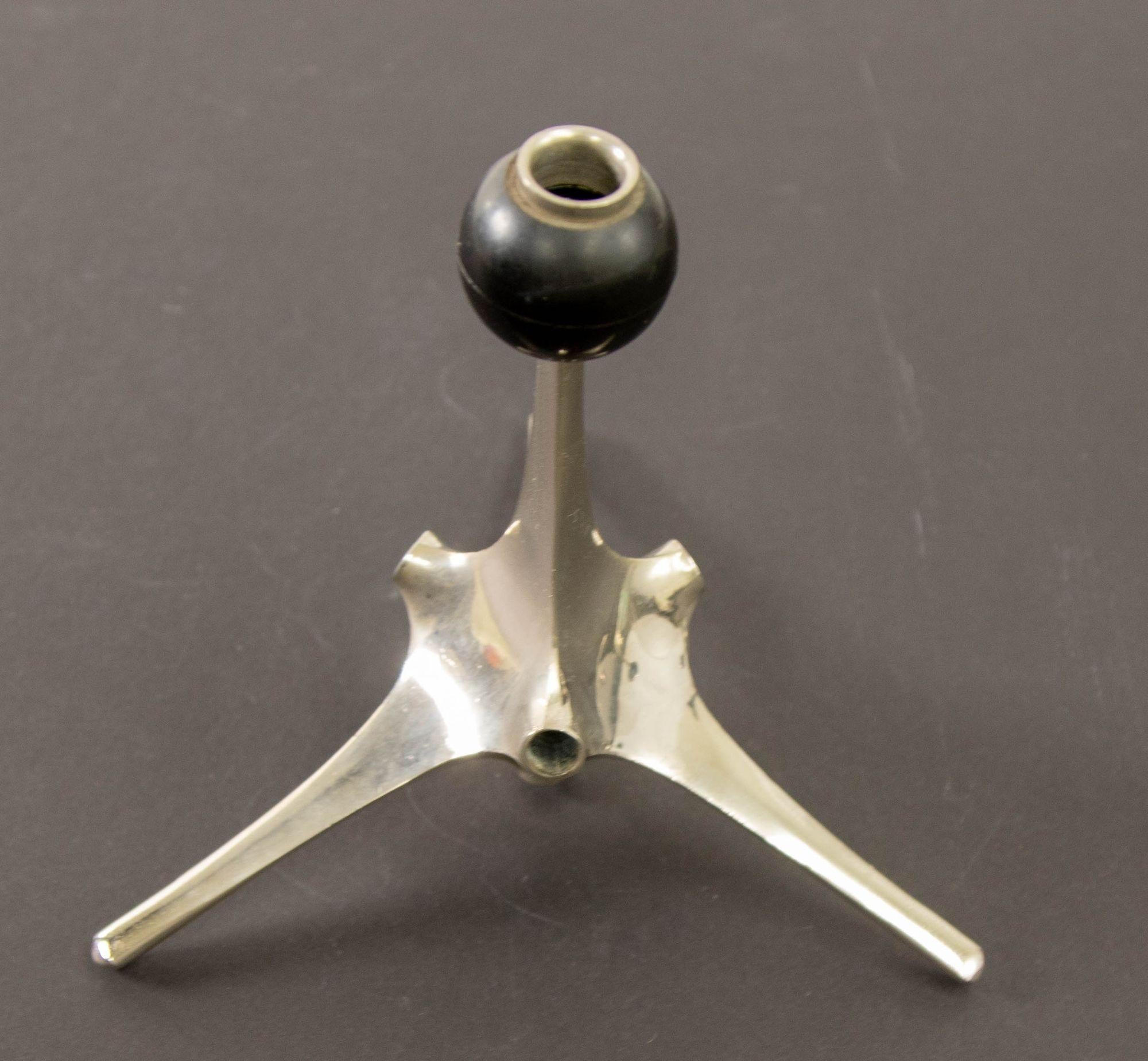 20th Century 1960s Nagel Candle Holder, West Germany by Fritz Nagel and Caesar Stoffi For Sale