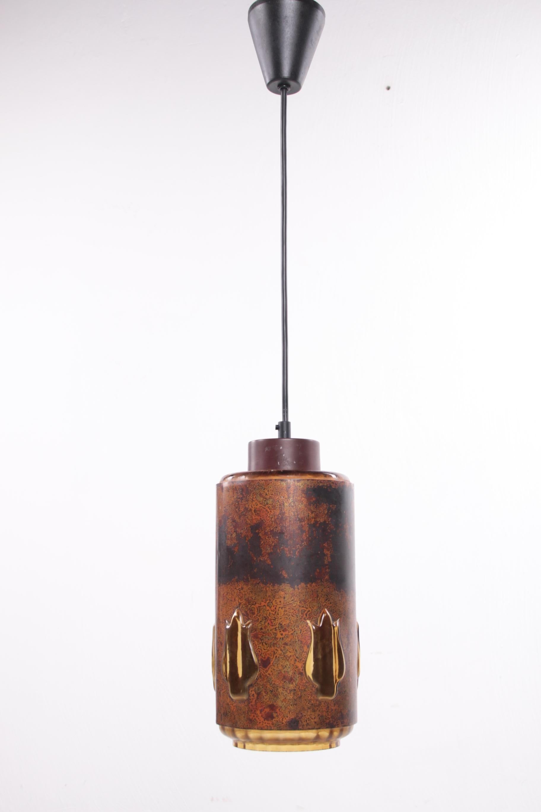 Mid-20th Century 1960s Nanny Still  Brutalist Pendant Lamp Made by RAAK Amsterdam