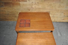 1960s Nest of Danish Teak Tables