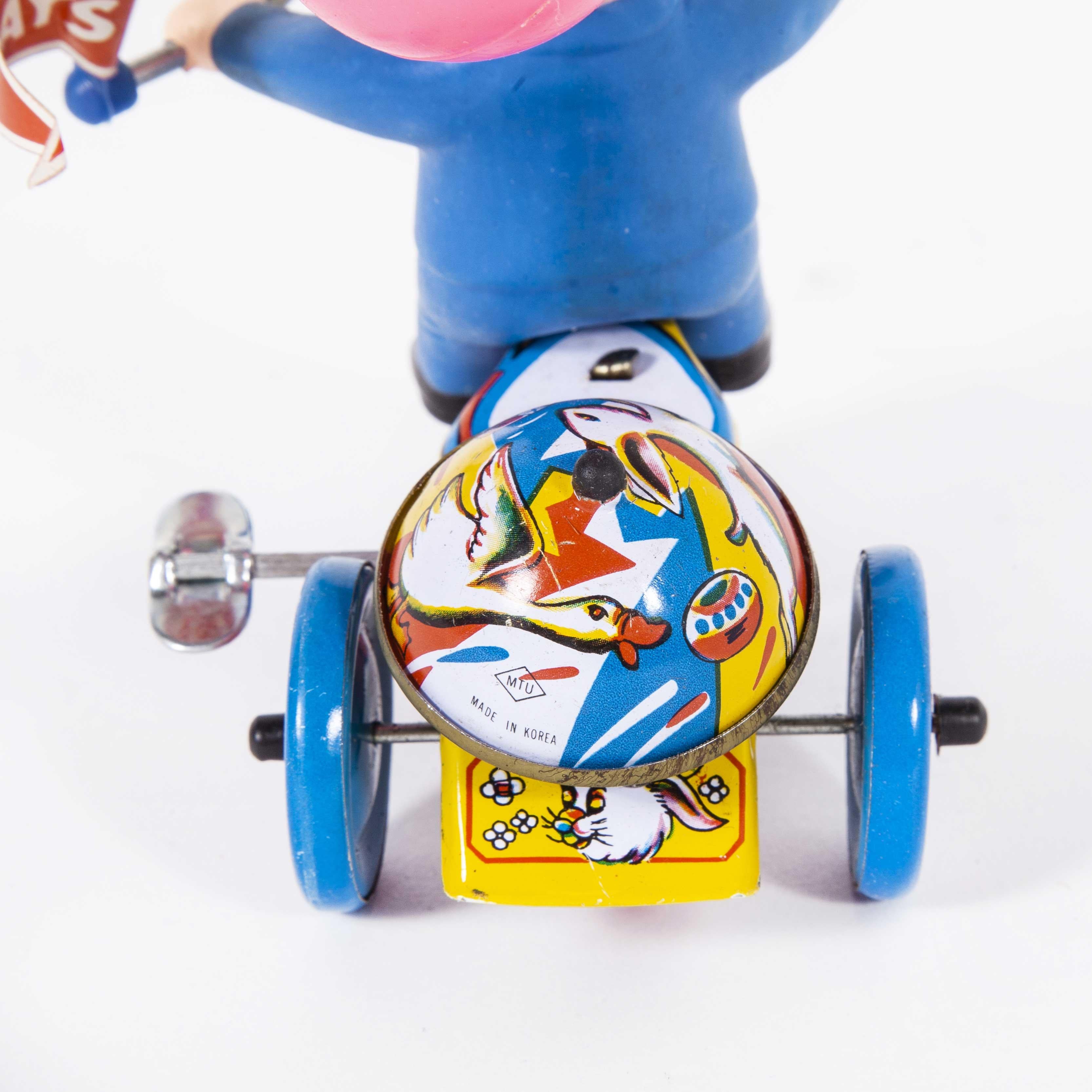 1960s New Old Stock Tin Toys, Decorative 'Toy 2' For Sale at 1stDibs
