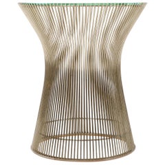 1960s Nickel Side Table by Warren Platner for Knoll