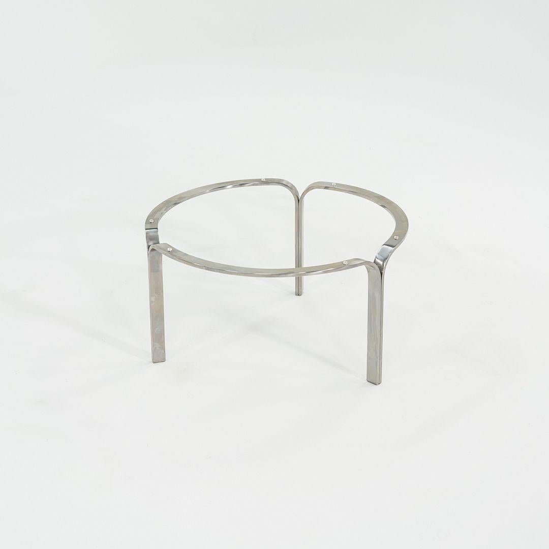 Nicos Zographos für Albano TA.42G.36 Band-Couchtisch aus Stahl, 1960er Jahre (Moderne) im Angebot