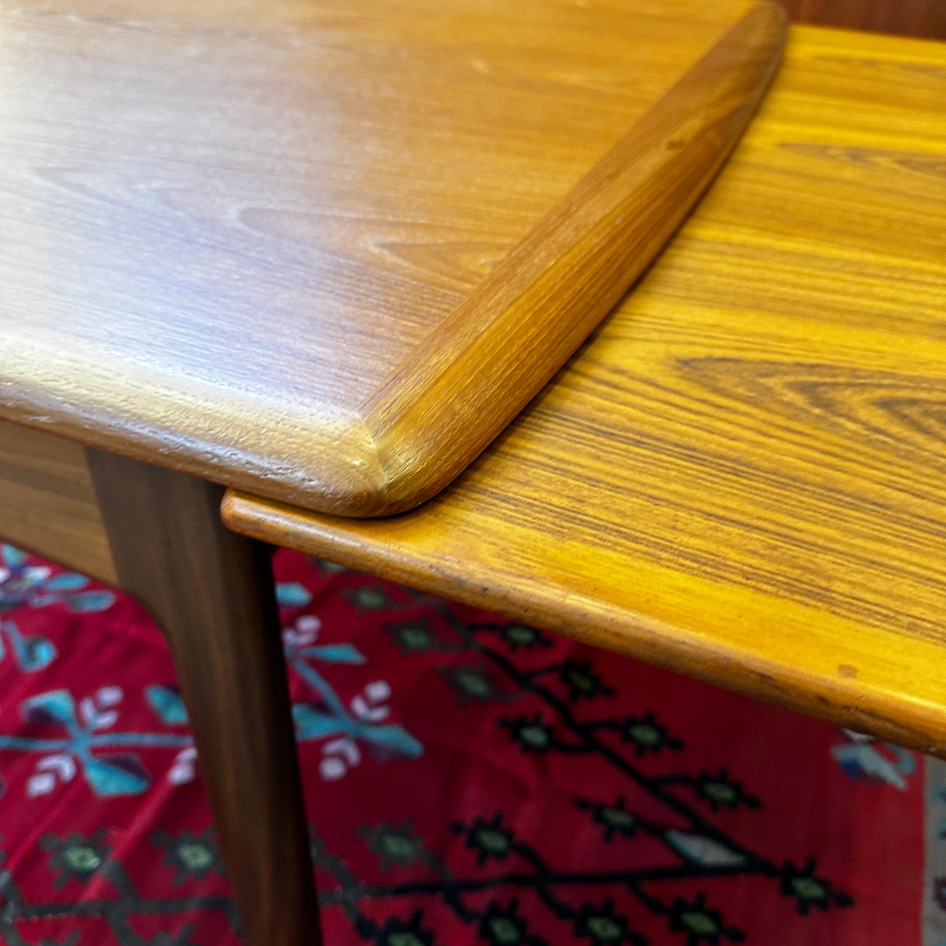 1960s Niels Moller Danish Modern Teak Extension-Leaf Dining Table 2