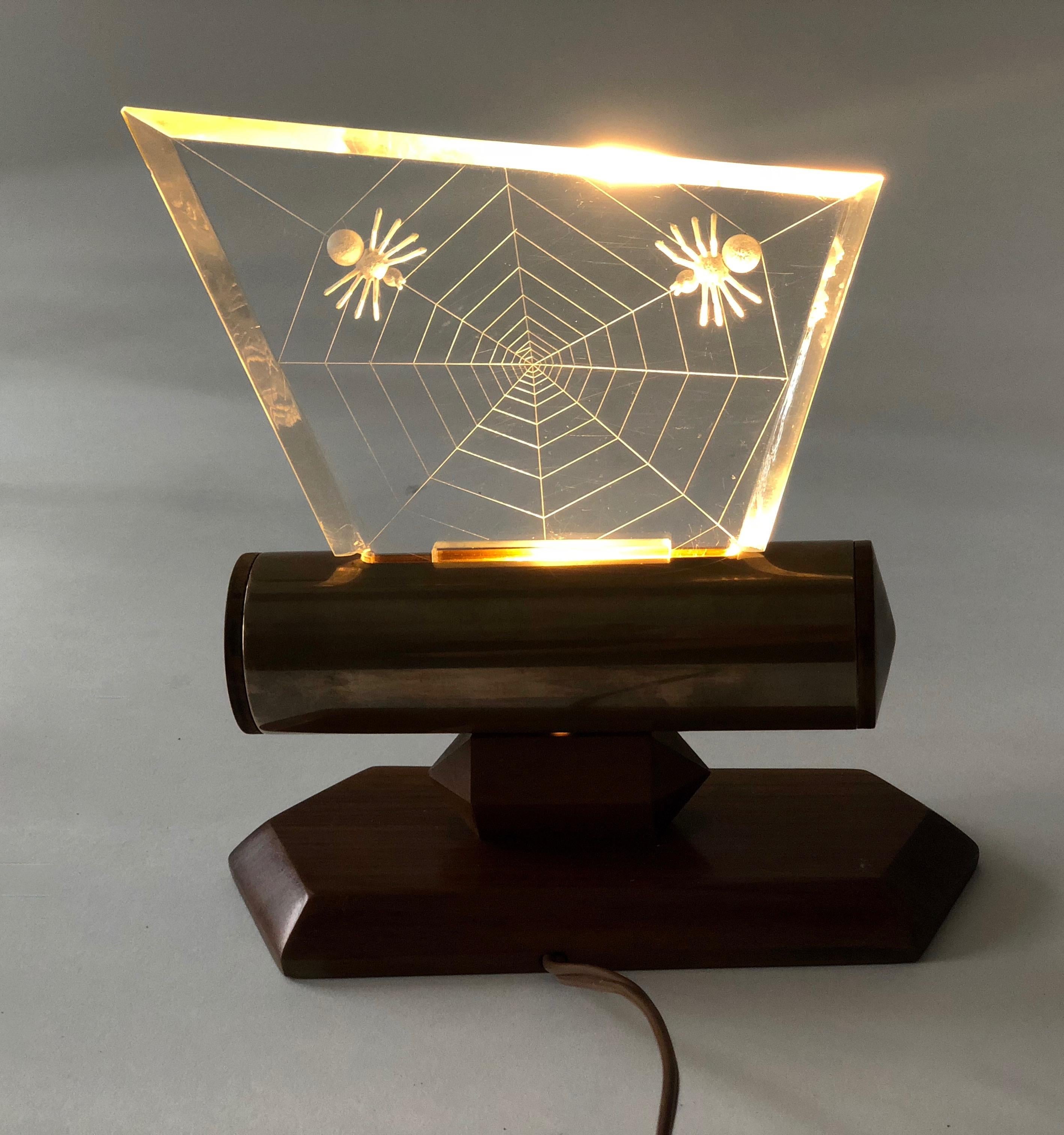 spider cube night light