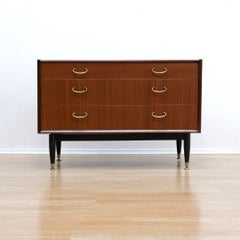 1960s Nightstand Dresser by Nathan Furniture