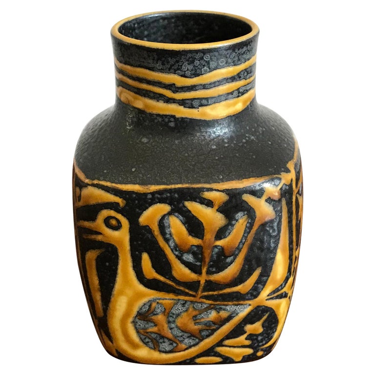 1960s Nils Thorsson Scandinavian Ceramic Vase for Royal Copenhagen For Sale