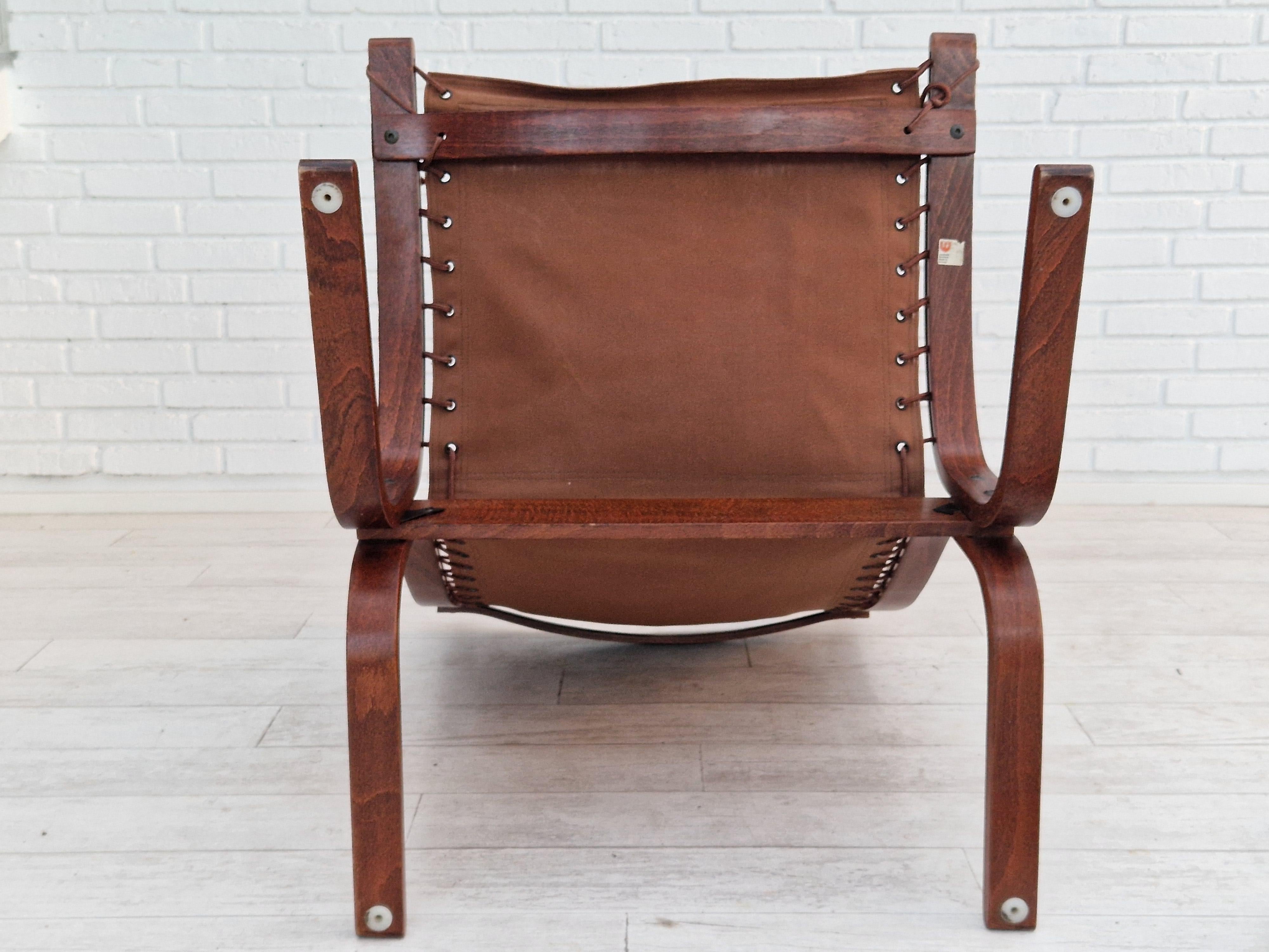 Années 1960, design norvégien, chaise longue 