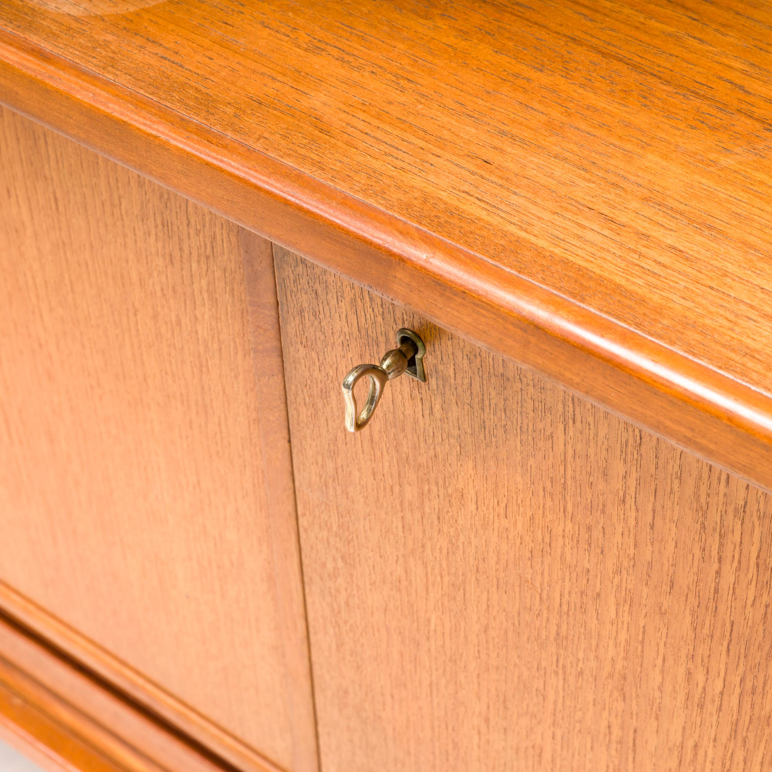 1960's Norwegian Nordås Bruk A/S Teak Sideboard 5