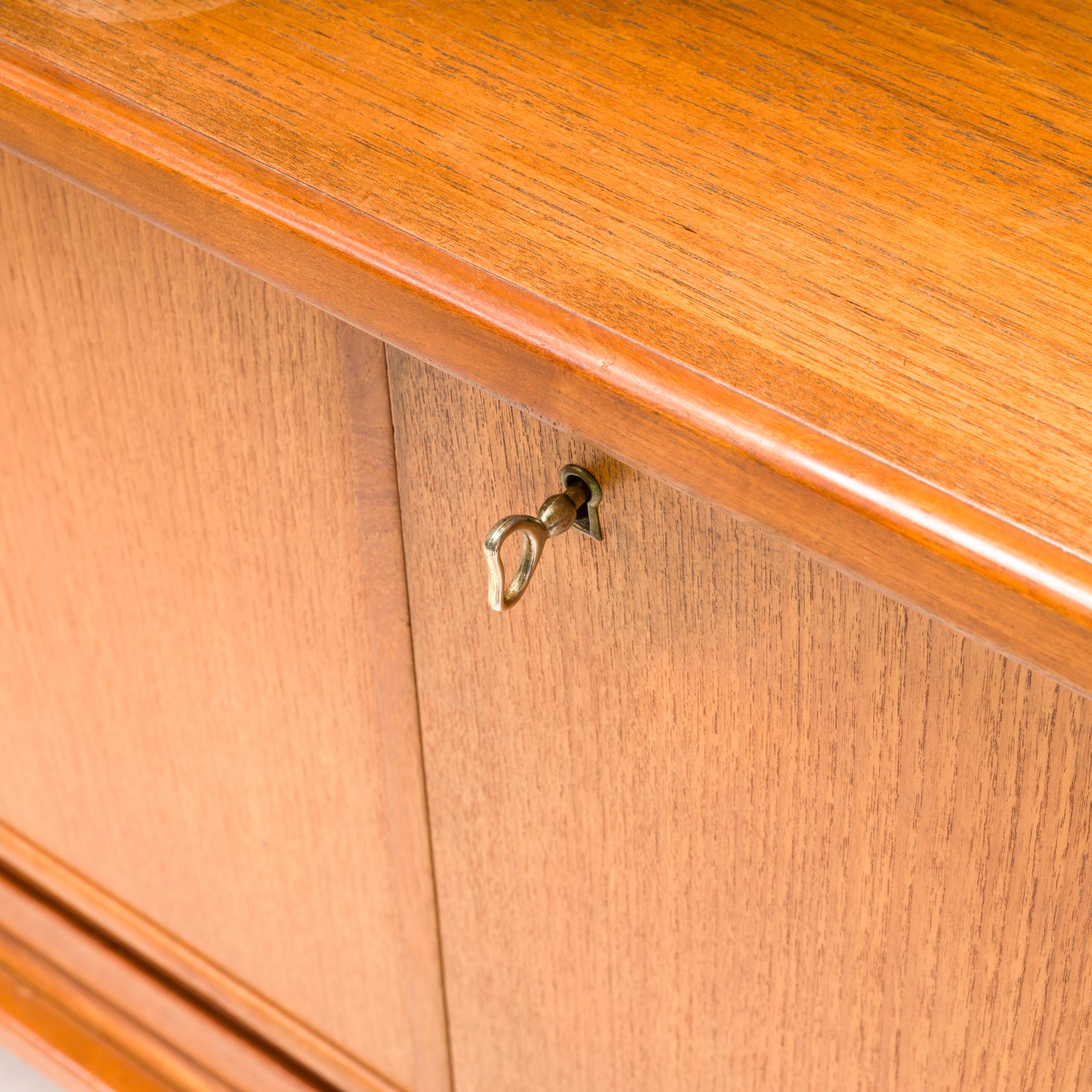 1960's Norwegian Nordås Bruk A/S Teak Sideboard For Sale 5