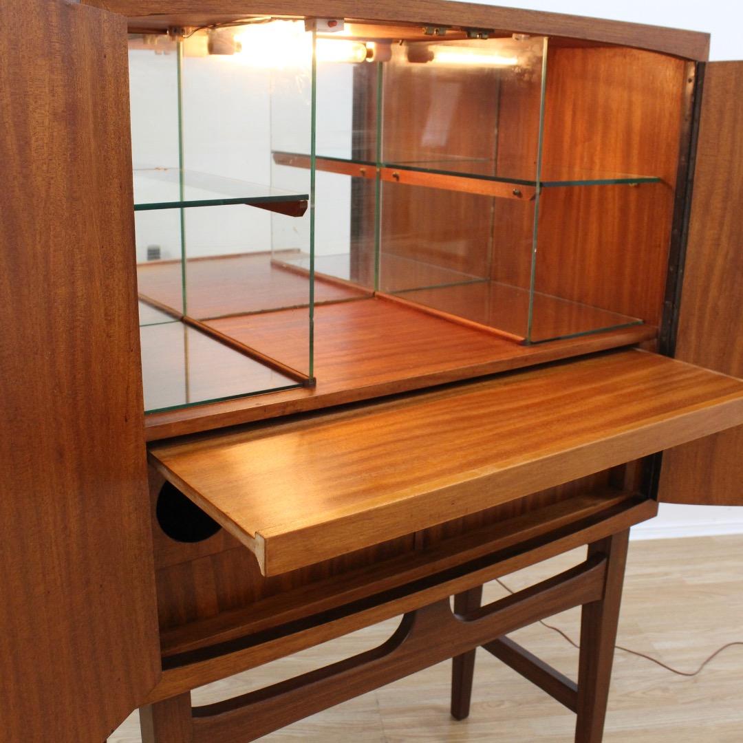 Licorera noruega de teca de los años 60, por Torbjørn Afdal en venta 3