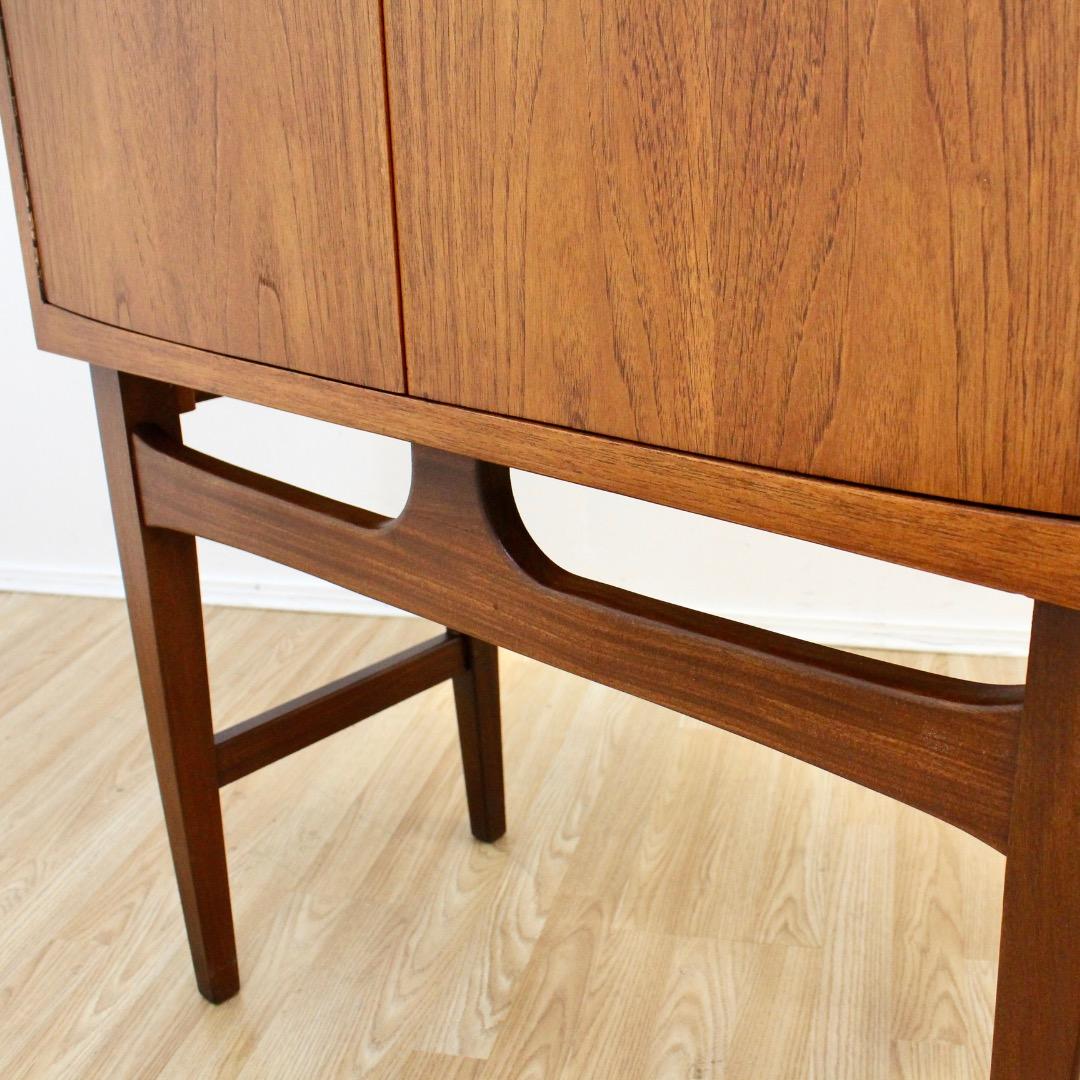 Licorera noruega de teca de los años 60, por Torbjørn Afdal en venta 6