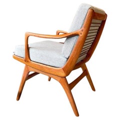 1960s Norwegian Teak Lounge Chair Gerhard Berg