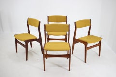 1960s Nova Mobler Danish Teak Dining Chairs, Set of 4