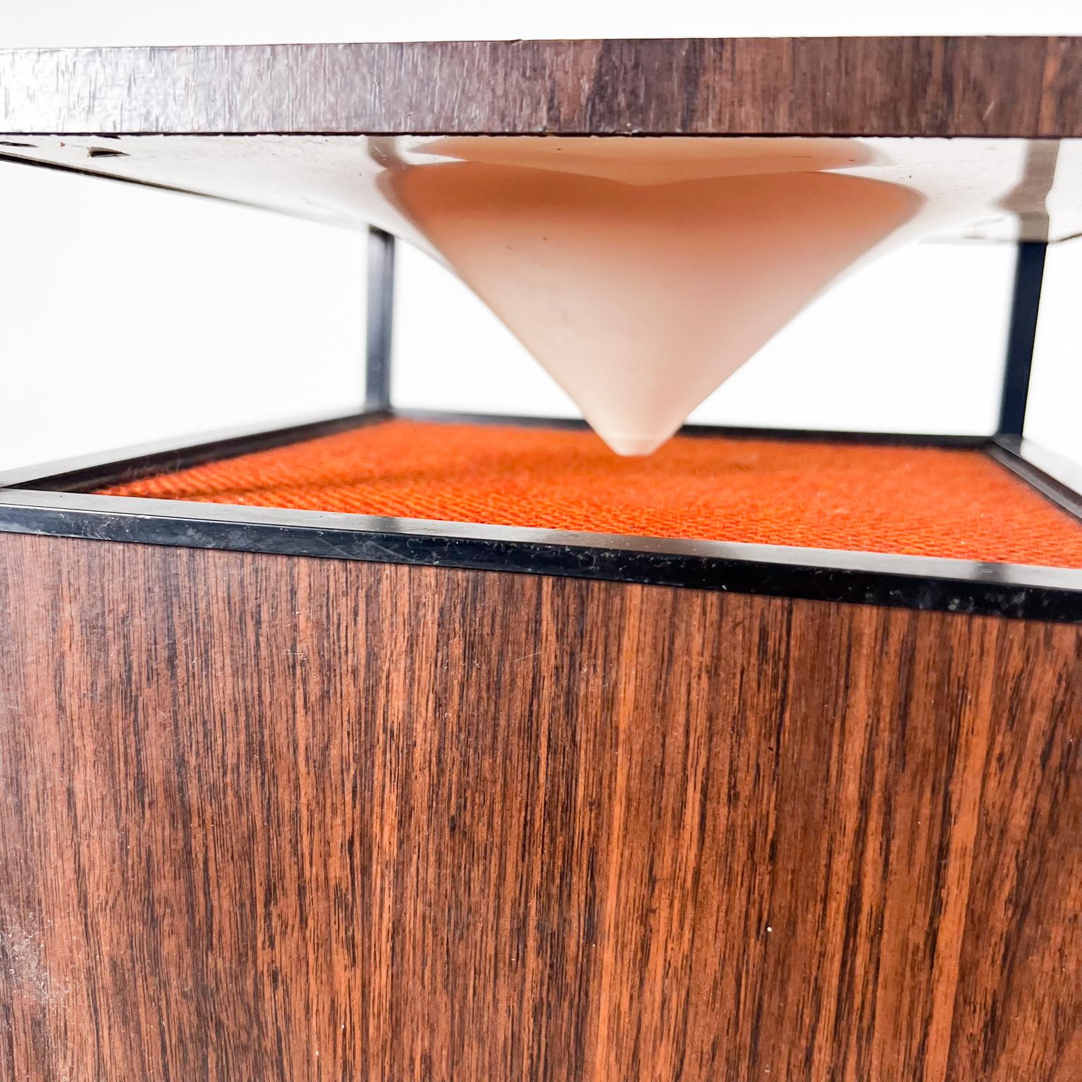 Mid-20th Century 1960s Novel Zenith Circle of Sound Omni-Directional Speaker Impedance
