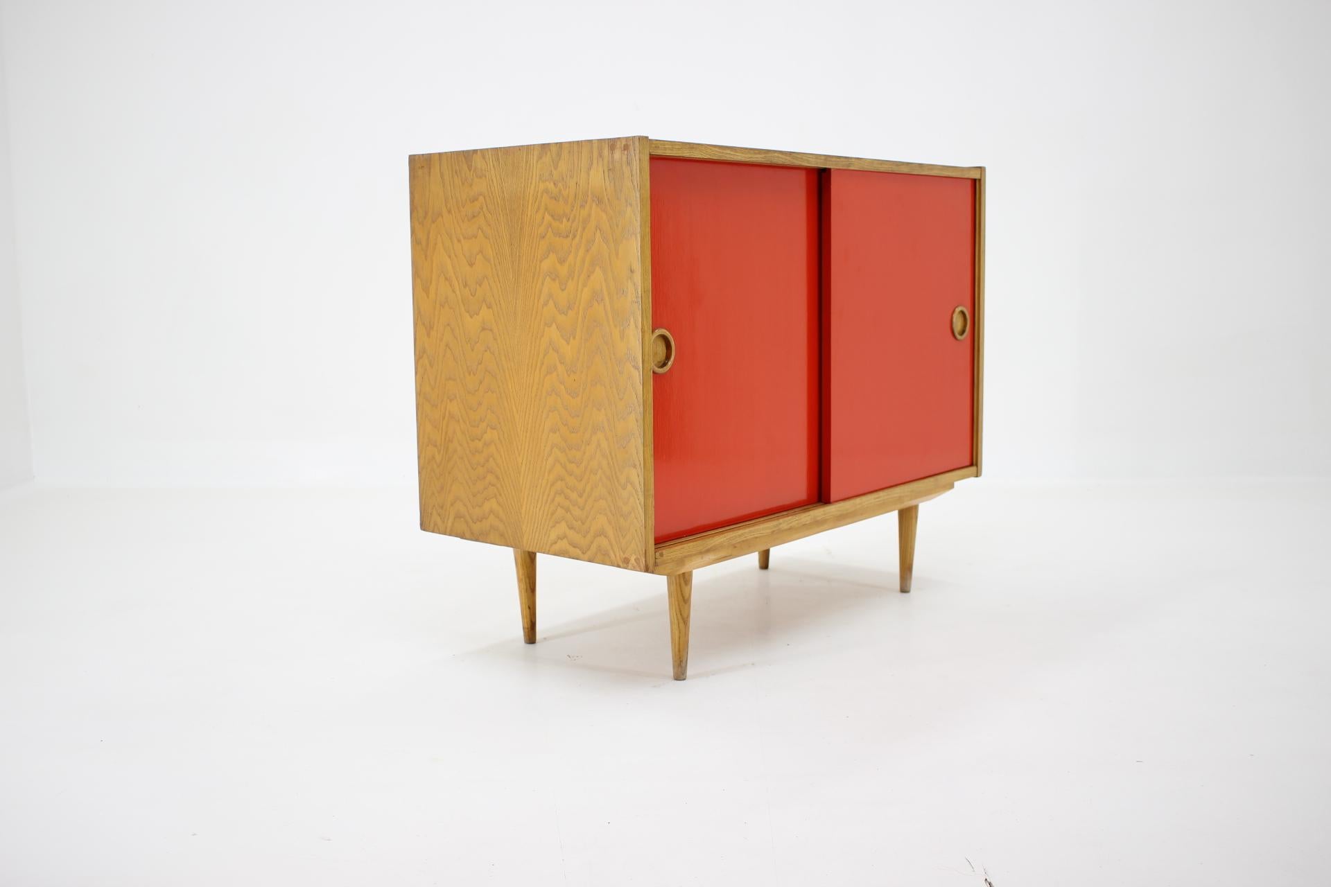 1960s Oak Cabinet, Czechoslovakia 3