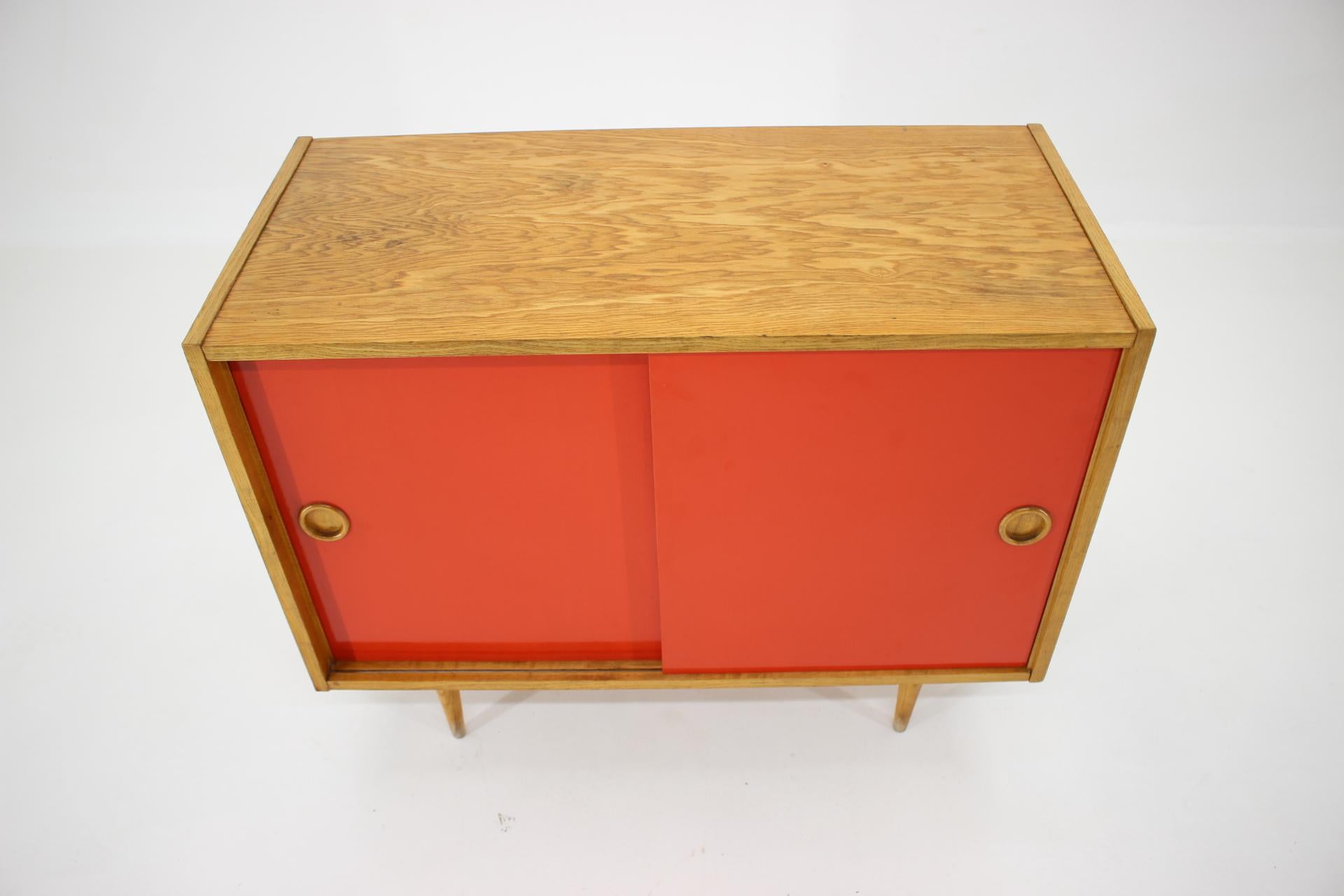 1960s Oak Cabinet, Czechoslovakia 4