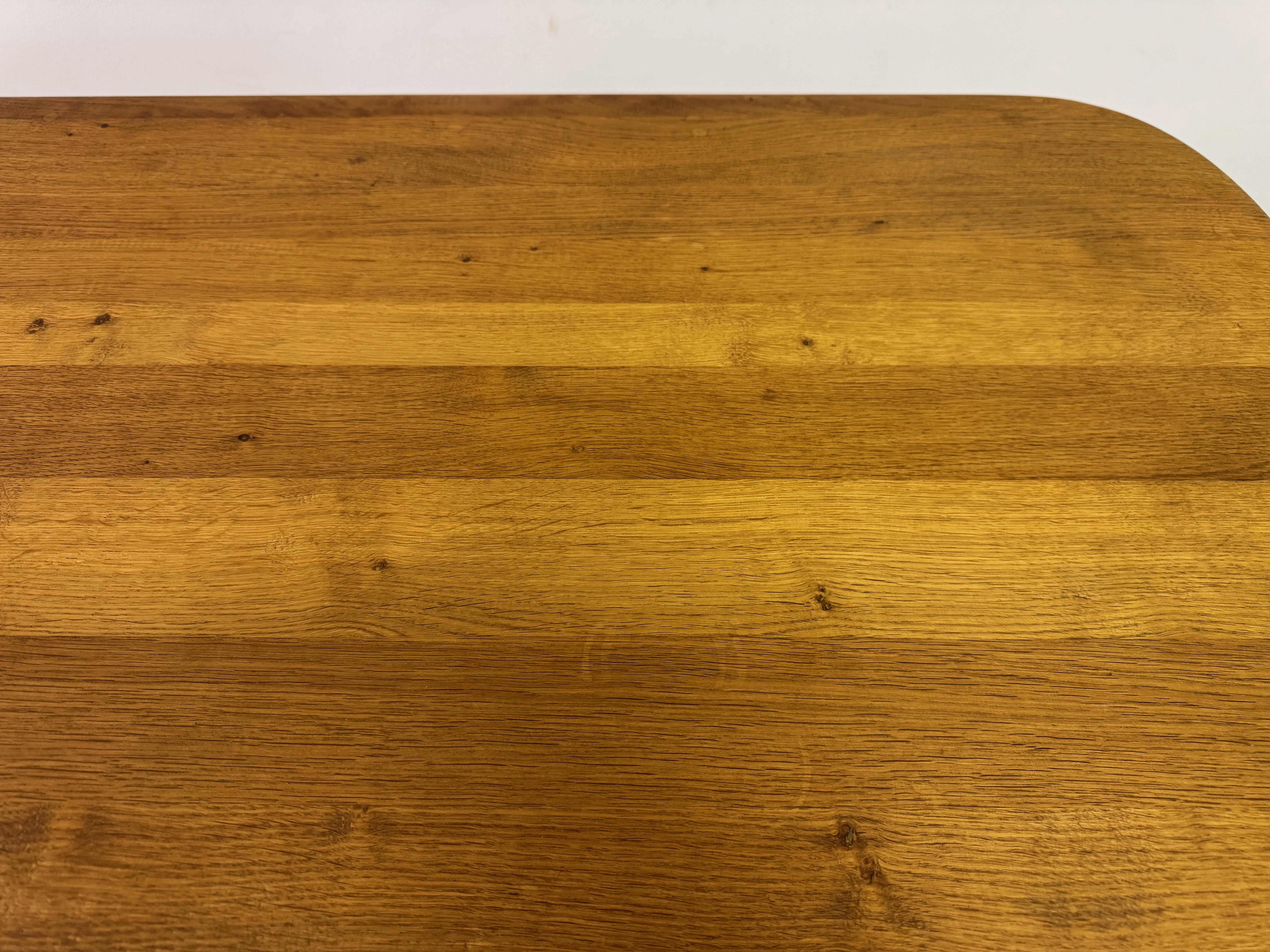 Table basse en Oak Oak des années 1960 par De Puydt en vente 3