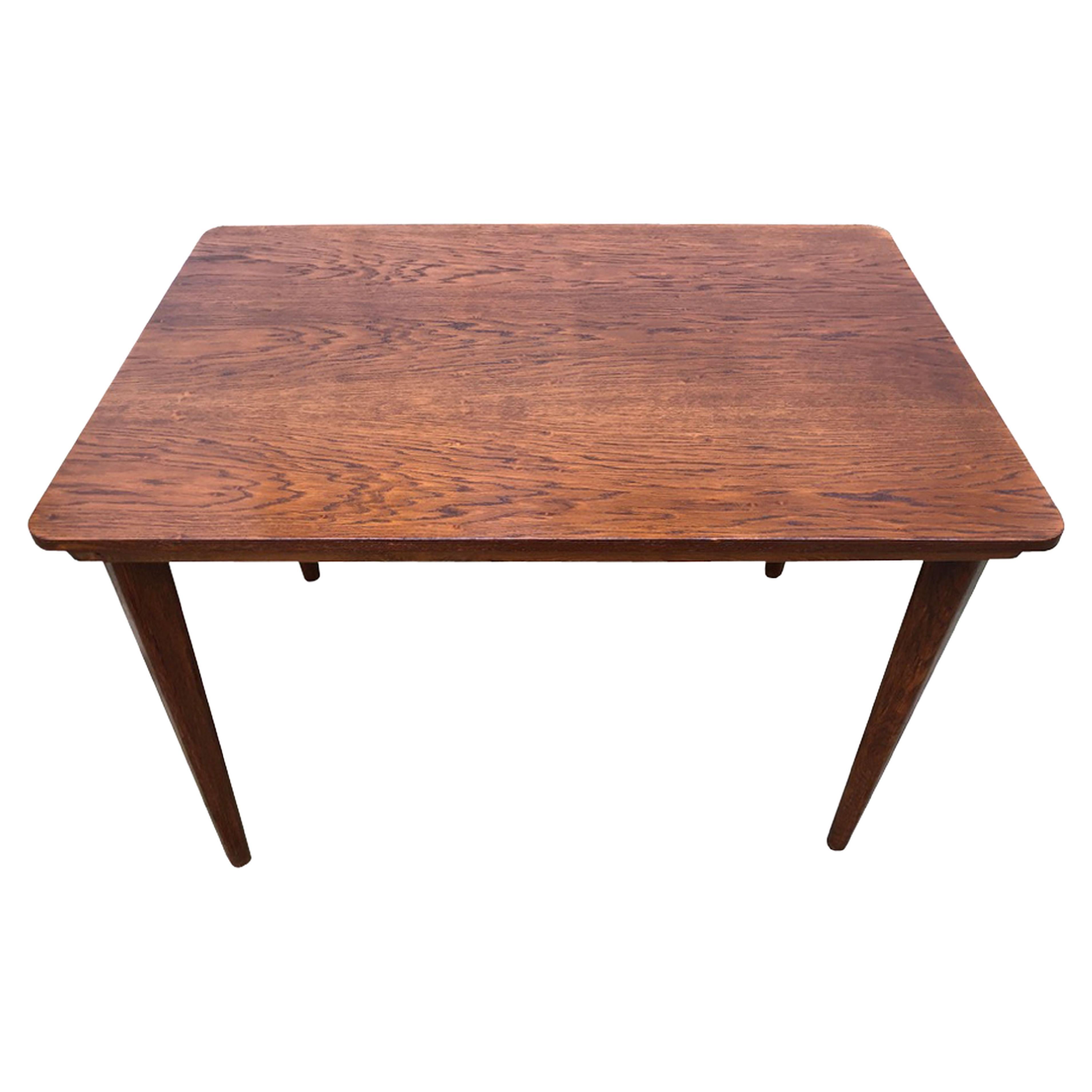 1960's Oak DIning Table by UP Zavody For Sale