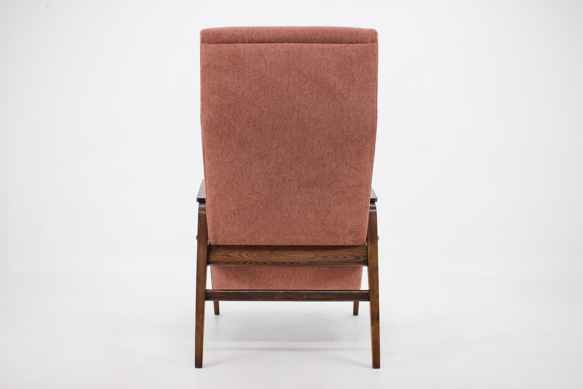 Danish 1960s Oak Highback Chair, Denmark