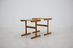 1960s Oak Nesting Tables Denmark