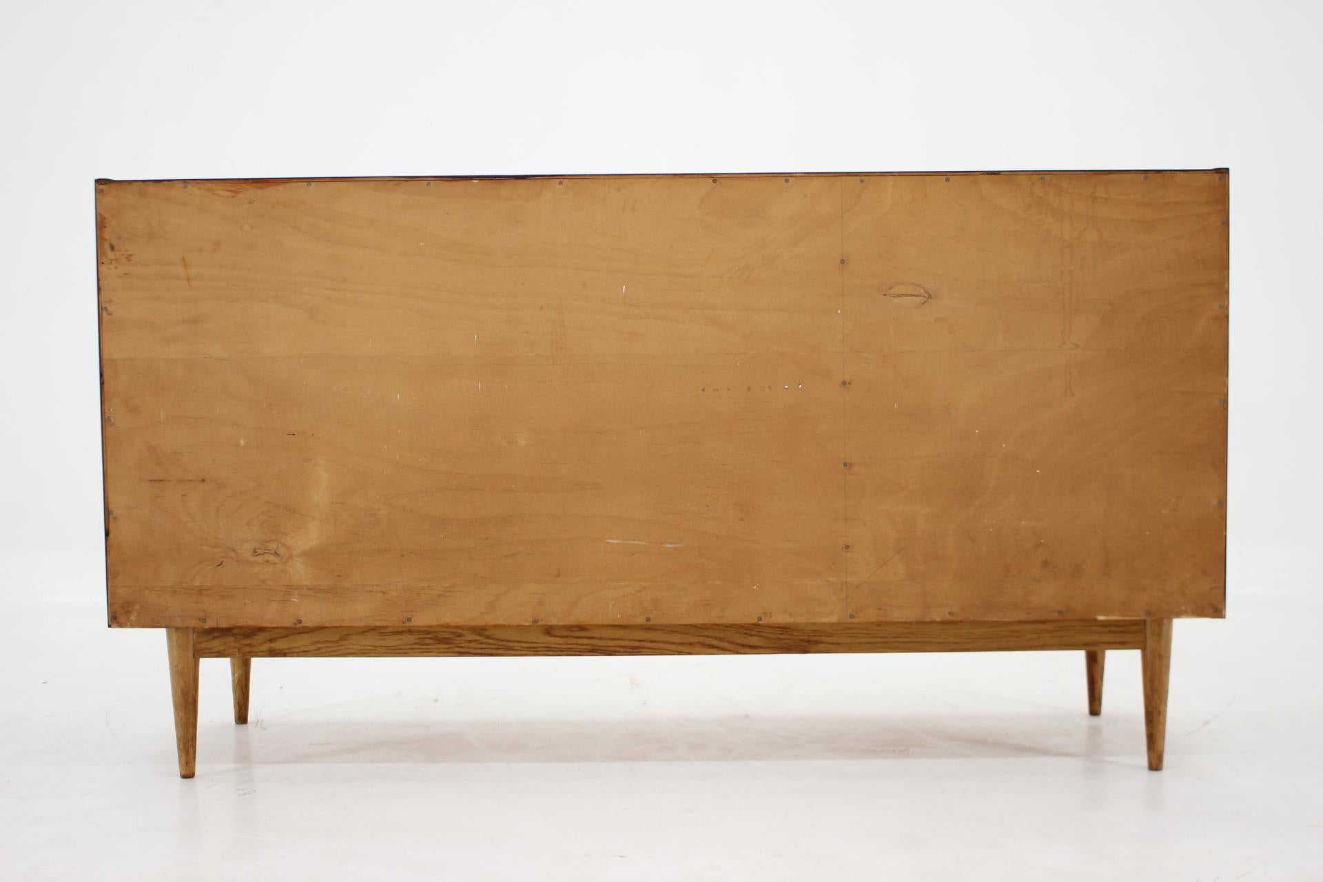 1960s Oak Sideboard, Czechoslovakia For Sale 3