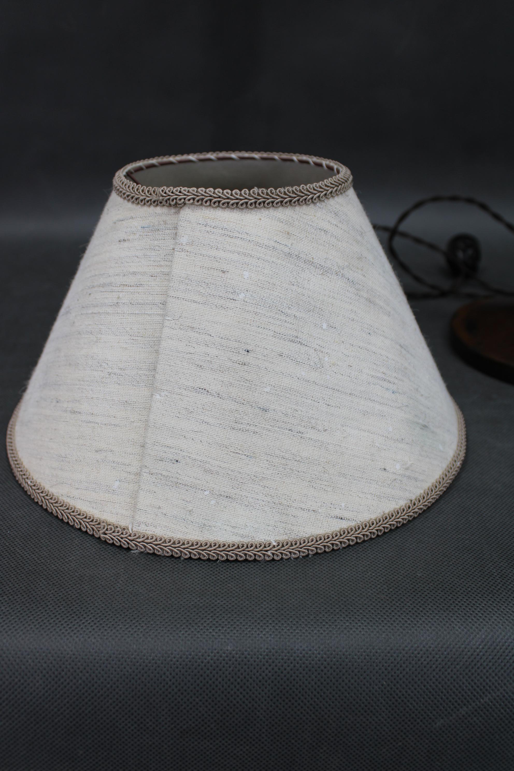 1960s Oak Table or Wall Lamp, Czechoslovakia For Sale 8