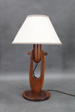 Lampada da tavolo o da parete in Oak del 1960, Cecoslovacchia