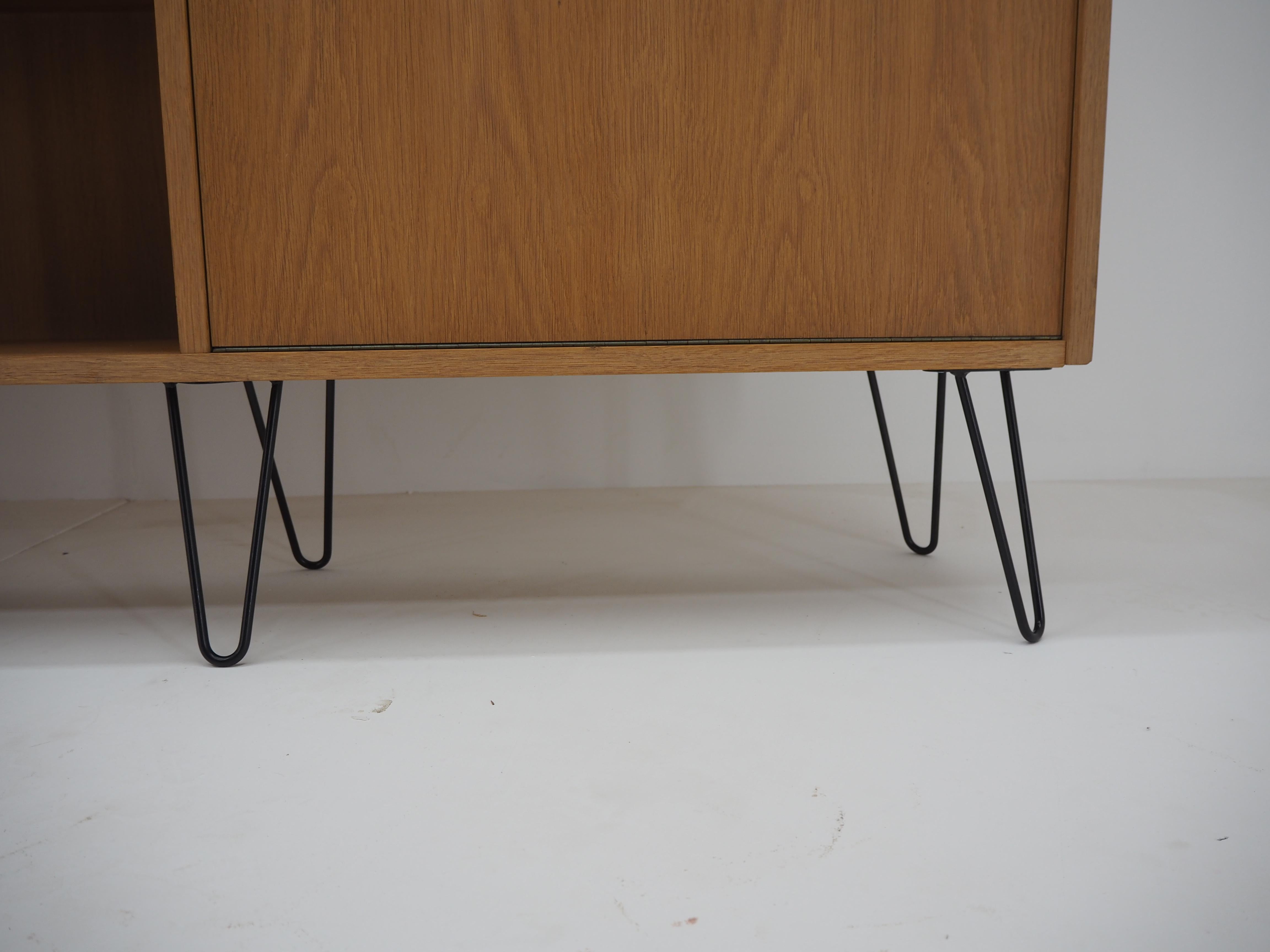 1960s Oak Upcycled Bookcase Cabinet, Denmark 6