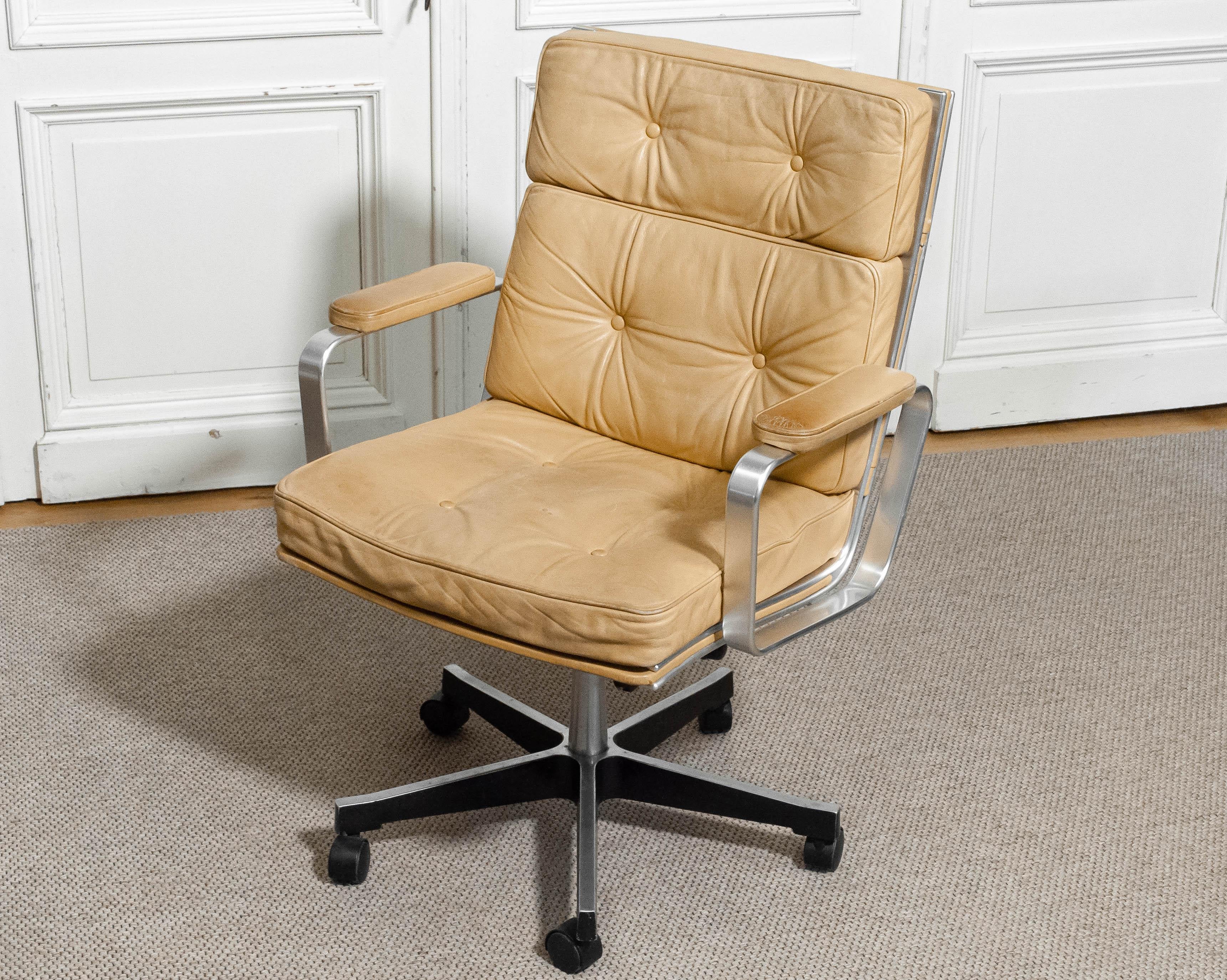 Mid-20th Century 1960s, Office Chair by Karl-Erik Ekselius for JOC Möbel, Vetlanda, Sweden For Sale