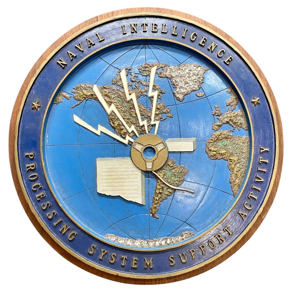 1950s Atomic Energy Commission Building Office Logo Wall Plaque AEC ...