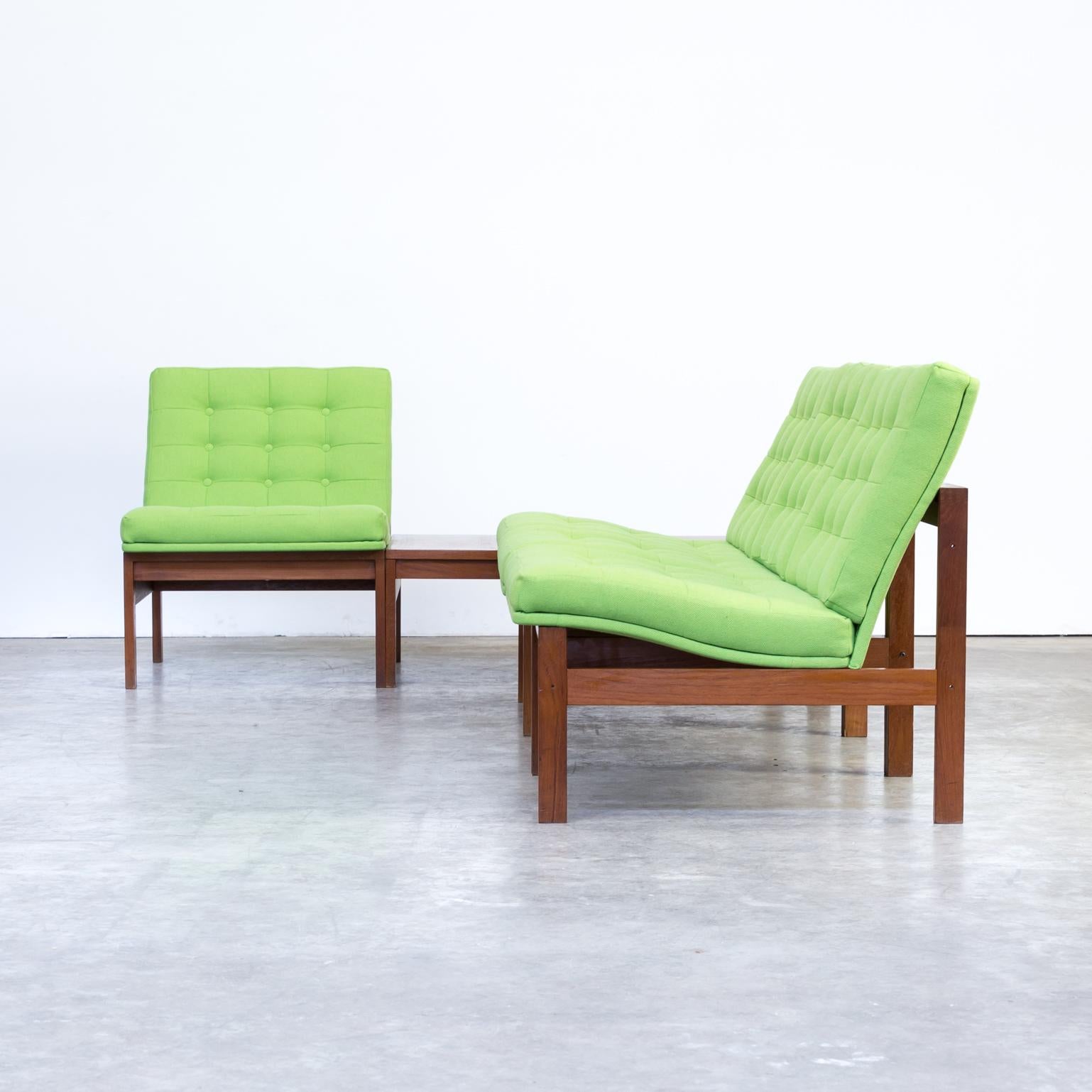1960s Ole Gjerløv Knudsen & Torben Lind Modular Sofa for France & Son For Sale 7