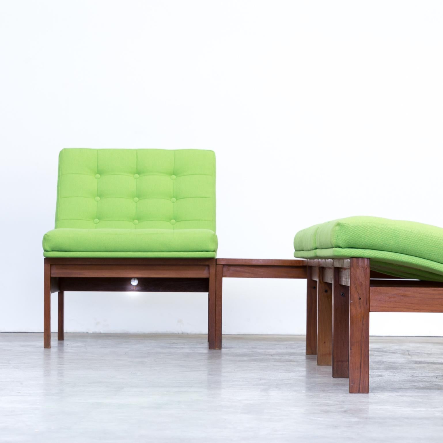 1960s Ole Gjerløv Knudsen & Torben Lind Modular Sofa for France & Son For Sale 9