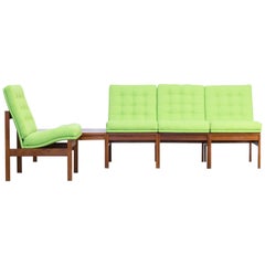 1960s Ole Gjerløv Knudsen & Torben Lind Modular Sofa for France & Son