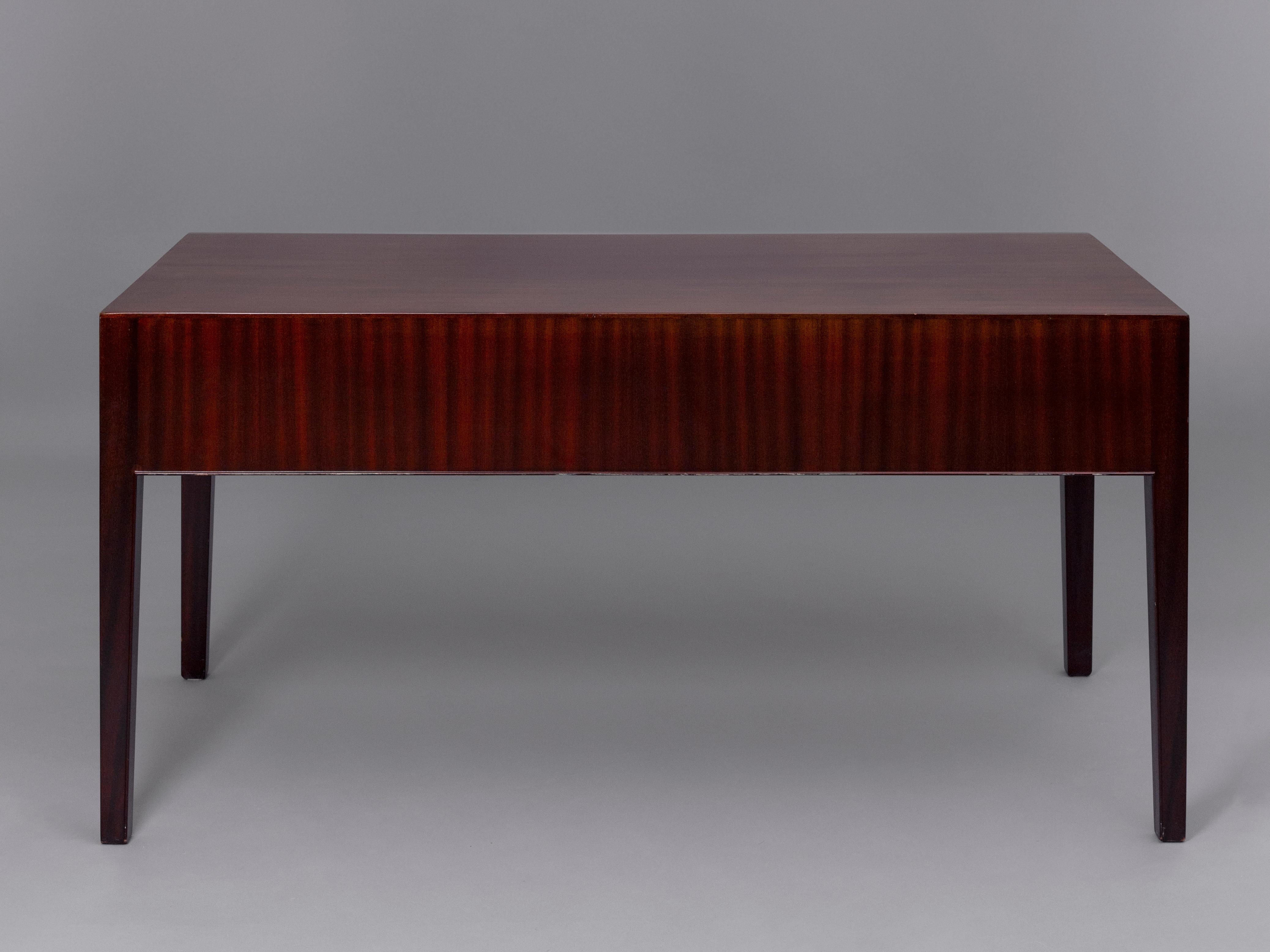 Mid-20th Century 1960s Ole Wanscher Mahogany Desk  For Sale