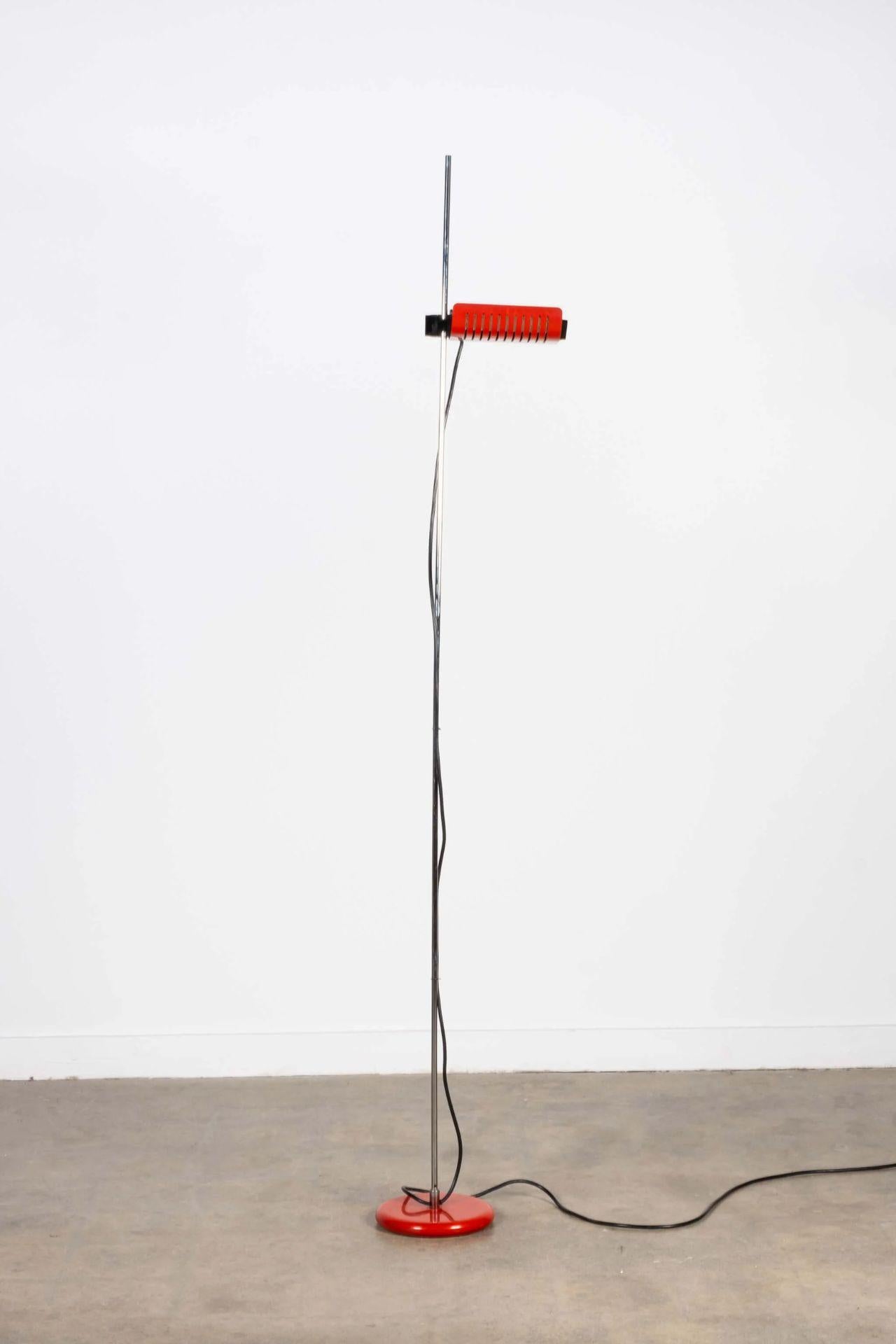 Mid-20th Century 1960s Oluce 'Spider' Floor Lamp by Joe Colombo For Sale
