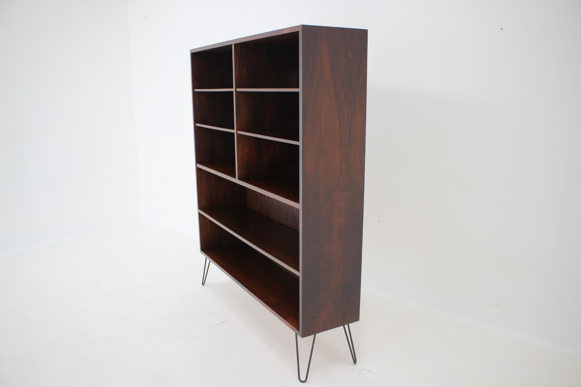 1960s Omann Jun Palisander Upcycled Bookcase, Denmark  In Good Condition In Praha, CZ
